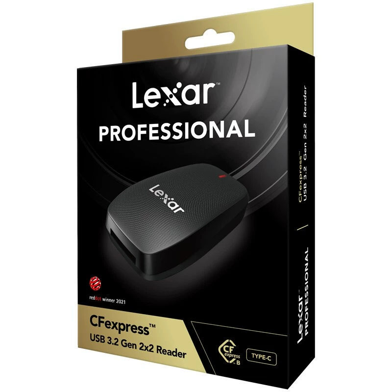 Карманный считыватель Lexar Card reader 550U USB 3.2 CFexpressTypeB, память 20Gbps, интерфейс Type-C