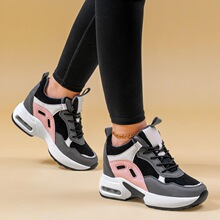 P 19337 Thick Sole Mesh Sneakers ���������˶�Ь �羳����