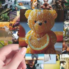 198张意味不明的图片帖纸创意抽象壁纸装饰搞怪手账电脑防水贴画