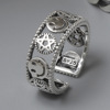 Fashionable retro ring, Korean style, on index finger, wholesale