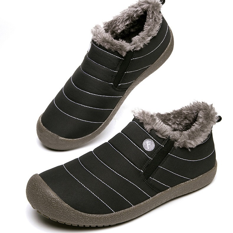 Ventas directas de fábrica 2020 deseo nueva pareja invierno cómodo resistente al frío cálido transfronterizo más tamaño casual bajo-top zapatos acolchados de algodón