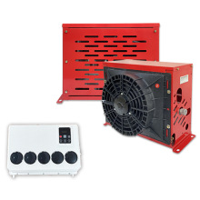 源头工厂汽车空调12V24V立式分体机电动冷暖变频车载房车驻车空调