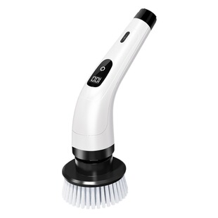 Multifunctional electric cleaning brush lengthened telescopic wireless waterproof cleaning artifact household floor kitchen sweeping brush