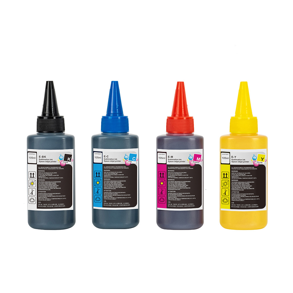 Tinta de transferencia térmica Zhongrun de uso general de 100 ml para Epson i3200, adecuada para la impresión por sublimación en camisetas y tazas. image 6