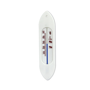 High precision easy to read scale indoor outdoor garden plastic glass tube thermometer