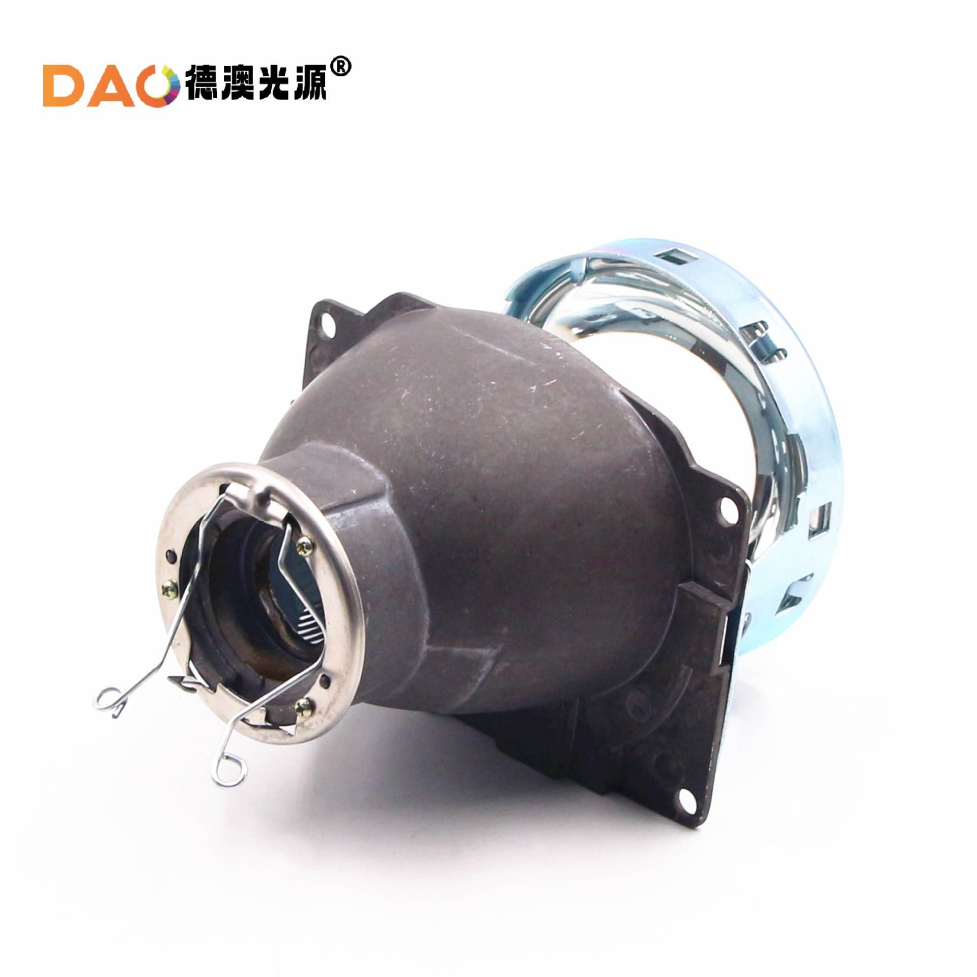 Fábrica directa de automóviles led faro modificado King Kong Q5 H7 HD lente de doble luz H4HID estándar europeo