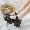 white Lei stockings summer Socks In cylinder Jacobs Piles of socks solar system jk lovely Black silk Socks Mesh Socks