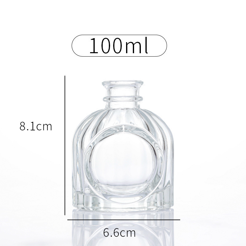 アロマボトル 美人頭アロマボトル飾り 50ml フラットスクエアアロマボトル クロスボーダー モンゴルパオ ローマ柱アロマ空ボトル|undefined