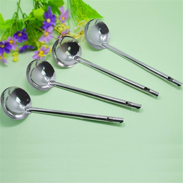 Factory Direct Sales Stainless Steel Hot Pot Spoon Soup Ladle Strainer Soup Bowl Soup Strainer Hot Pot Tableware One Yuan Two Yuan Store Wholesale