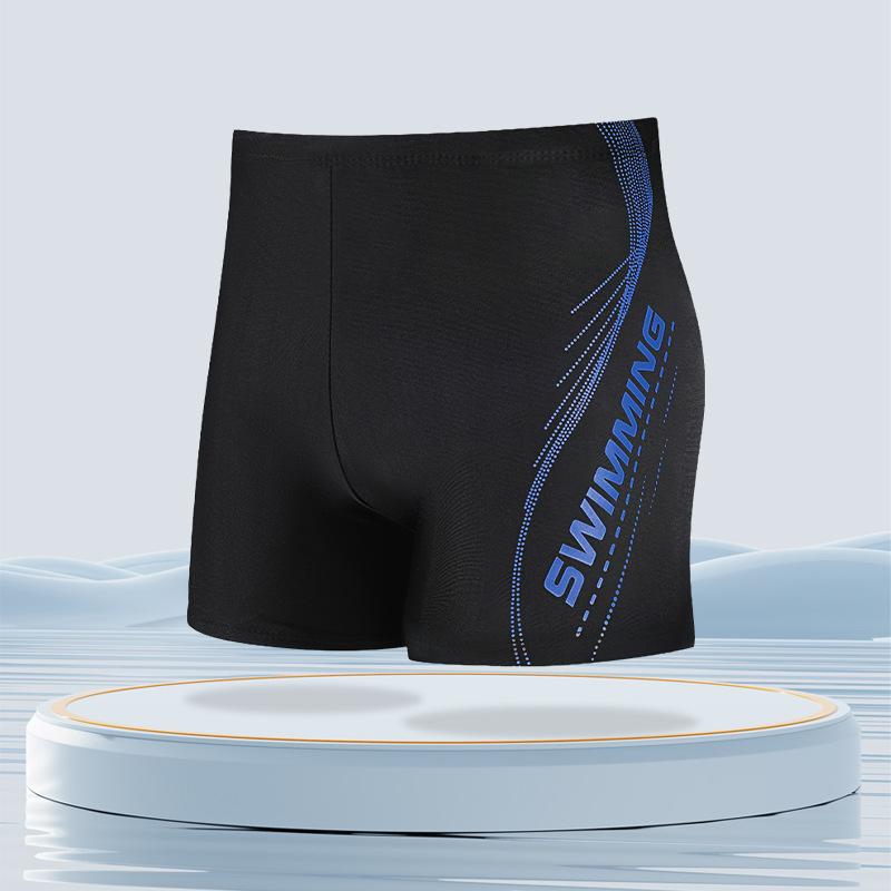 Pantalones de baño de hombre para adultos delgado anti-caminar velocidad de la luz secado respirado anti-avergonzado pantalones de baño de hombre protector solar secado rápido pantalones de baño de poliéster