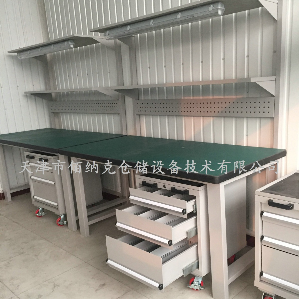 防静电工作台双边工作台车间工作台防锈蚀铝合金打包台打包桌