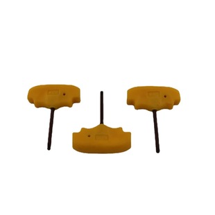Cnc Tool Parts Plum Blossom Head T20 Yellow Handle 3.86*41.5mm T-shaped Rice Head Wrench Tool