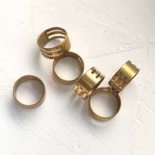 銅開圈戒指diy手工飾品串珠工具配件 單圈開合器 圓形掛圈戒指圈