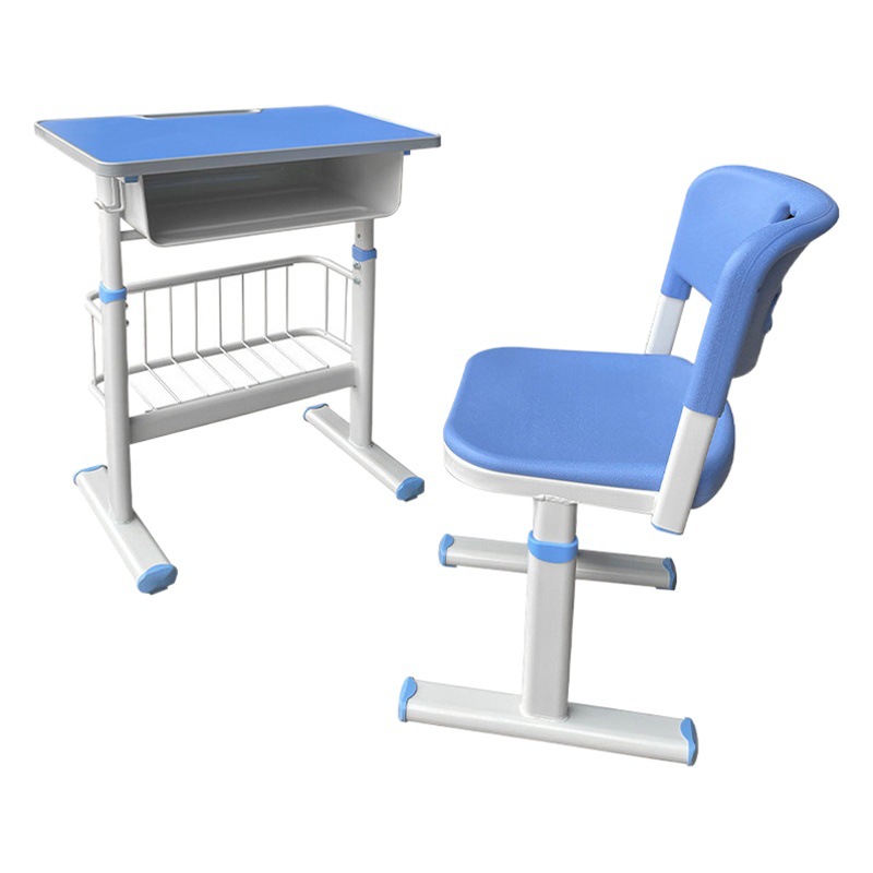 School Desks and Chairs, Luxury Adjustable Desks, Training Institution Tutoring Class Desks, Primary and Secondary School Student Desks and Chairs Set Manufacturer