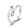 Ring for beloved, jewelry suitable for men and women, simple and elegant design, Korean style