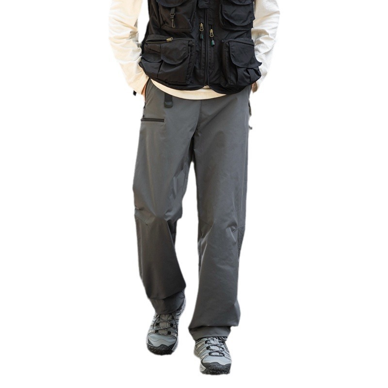 Outdoor Cargo Herren Quick Dry Fallschirmjäger Frühling Herbst Wasserdichte Funktionshose Jungen Gerade Wanderhose Casual_voghion.com