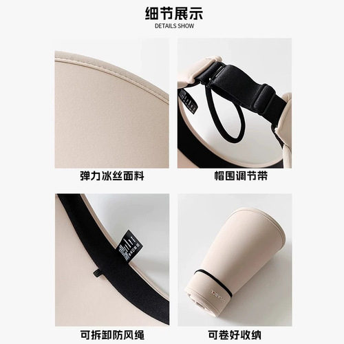 Summer Outdoor Extra Large Brim Ice Silk Cycling Sun Hat UPF 50+ UV Protection Face Shielding Face Slimming Sun Hat for Women