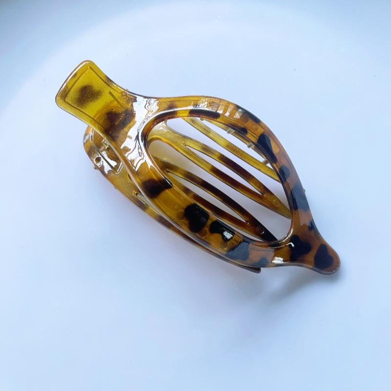 타원형 중공 그리퍼 노란색 대모갑 색상 KL-70154