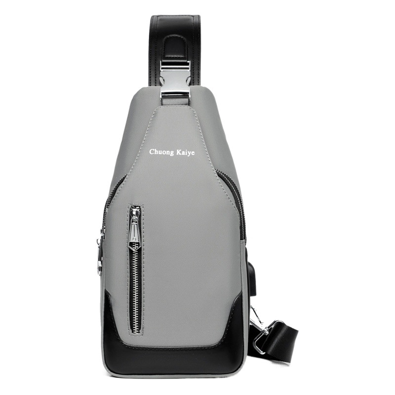 Chuongkaiye Chest Bag, Crossbody Bag, Waterproof Men's Shoulder Bag, Fashionable Factory Direct Sale, Casual and Versatile