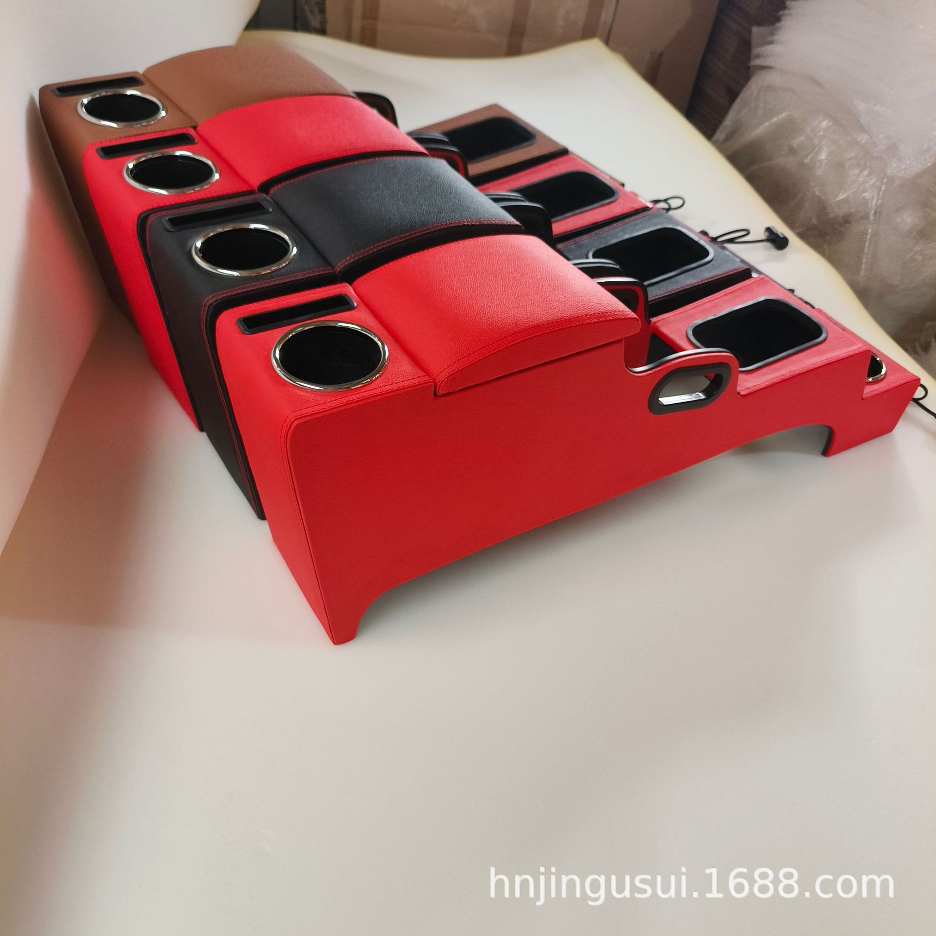 Wuling Rongguang Small Truck Dedicated Car Armrest Storage Box, Central Modified Armrest Box, No-Drill Storage Box