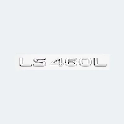 displacement logo car tail — Car logo - ls460l-bright-silver