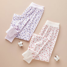 中老年人秋裤纯棉女士妈妈宽松线裤全棉老式保暖裤衬裤加肥棉毛裤