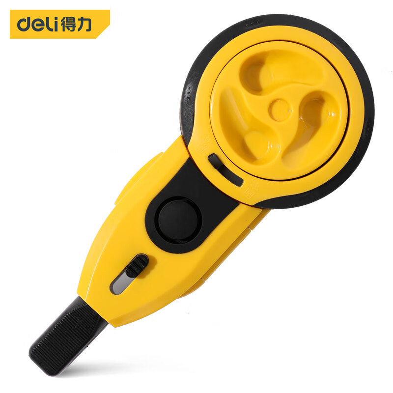 得力工具 木工墨斗线自动划线器动画线迷你 自动墨斗-15mDL23