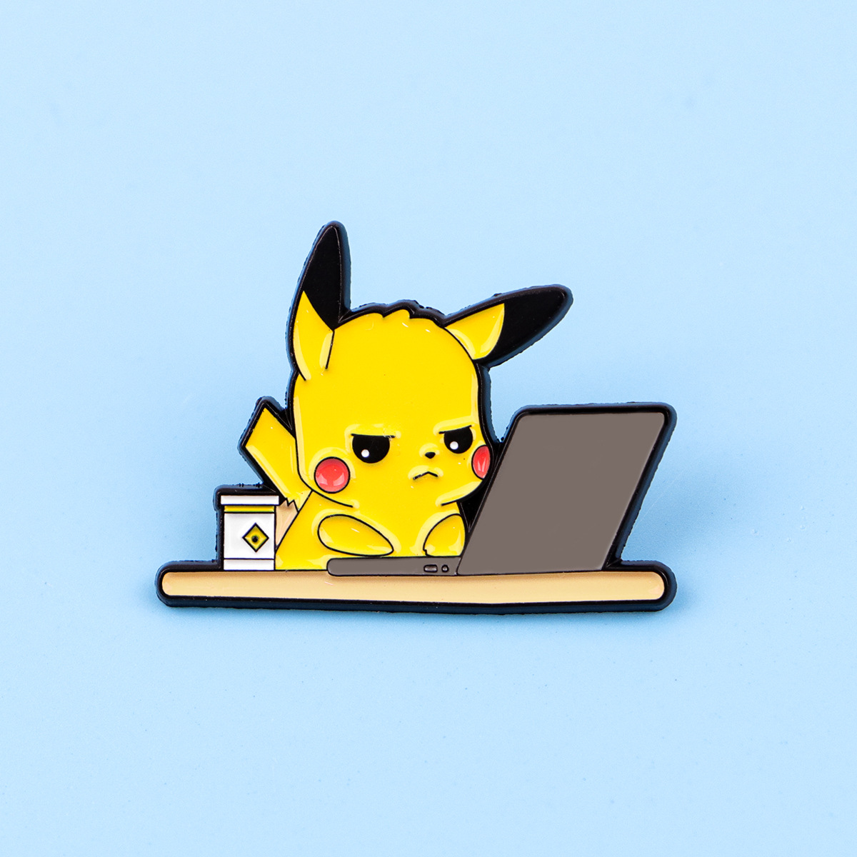 Cartoon brooch