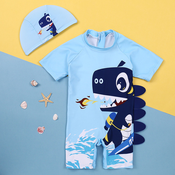 Children's cartoon quick dry beach swimwear for boys