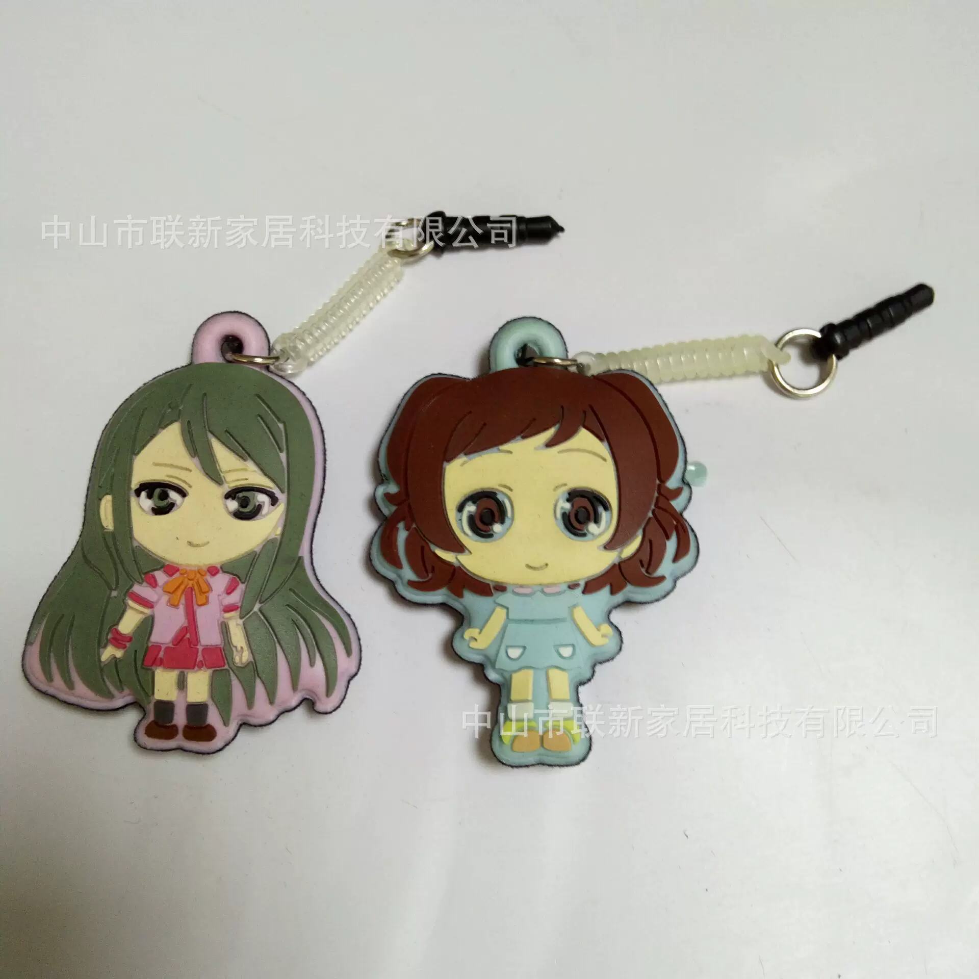 防尘塞手机挂件卡通手机吊饰电压手机擦手机屏幕清洁擦手机挂饰