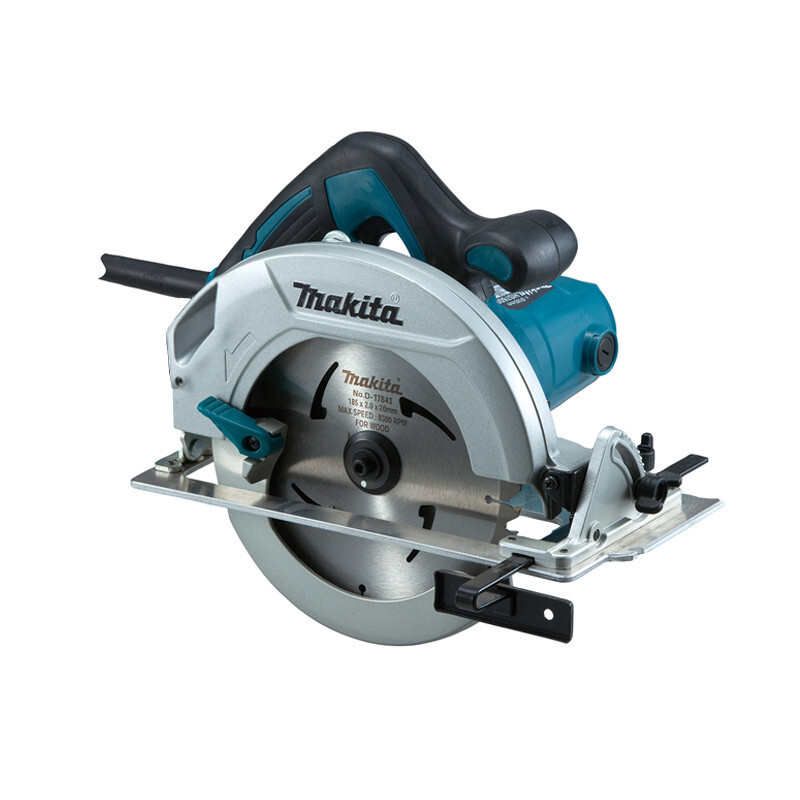 Makita Makita Sierra circular para carpintería Máquina cortadora portátil Sierra eléctrica de 7 pulgadas Sierra circular Herramienta eléctrica Sierra circular para carpintería HS7