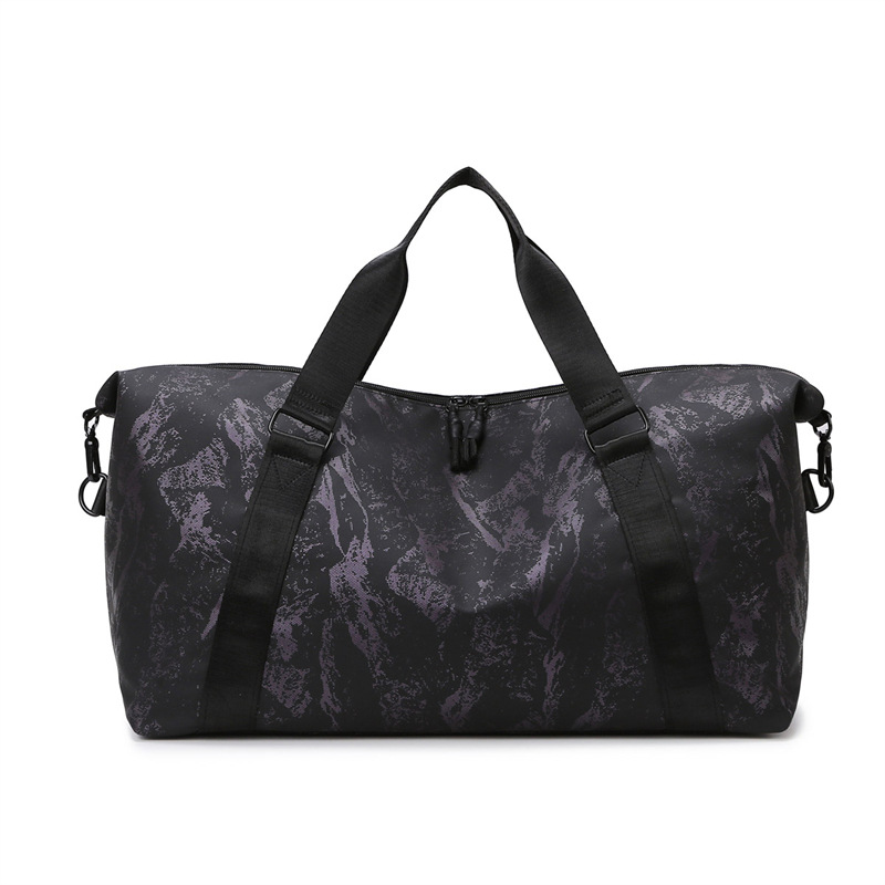 Nueva bolsa de viaje portátil de expansión ligera para viajes de negocios de corta distancia, bolsa de almacenamiento de fitness deportivo de separación seca y húmeda de gran capacidad para mujeres