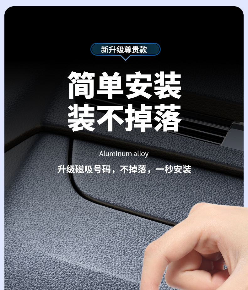 Parking Phone Number Plate, High Temperature Resistant Temporary Parking Sign for Car, Luminous Temporary Parking Phone Number Plate, Advertising Scrolling Sign