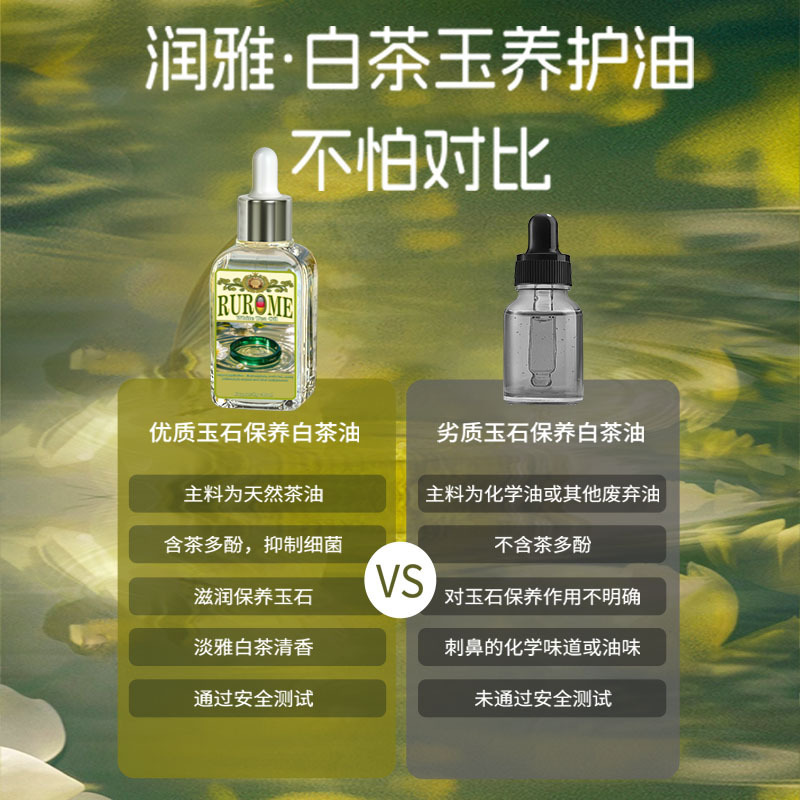 ドイツRUROME文游専用白茶油玉翡翠瑪瑙と田玉奇石文游保養油|undefined