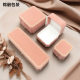 High-end octagonal gold-edged jewelry box pearl ring pendant earring box jewelry packaging box pearl jewelry packaging box