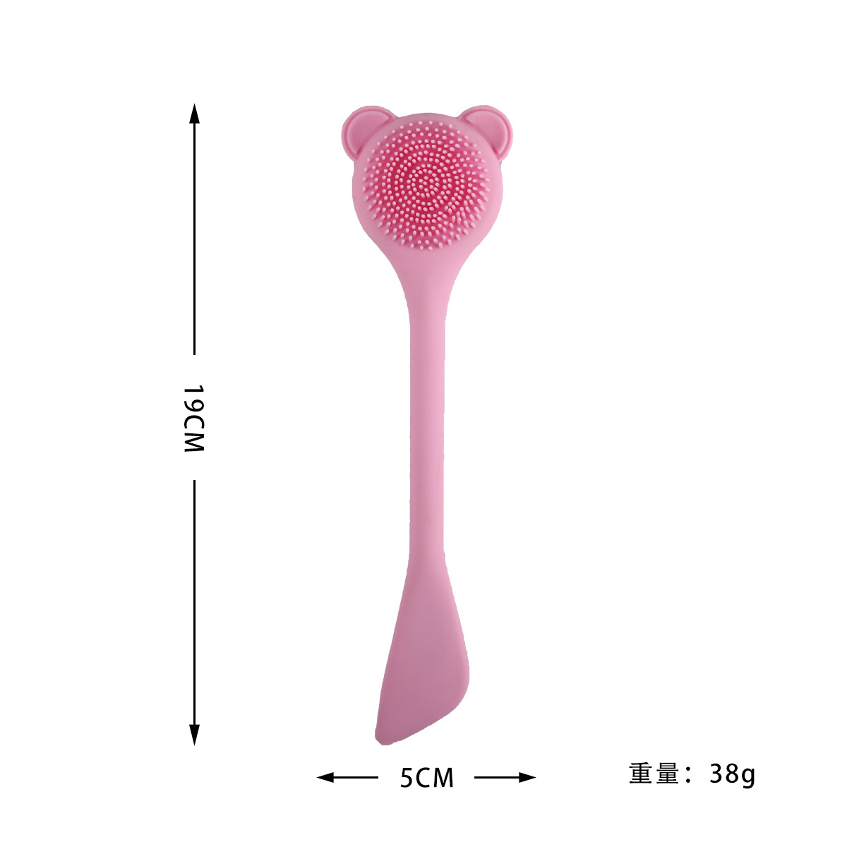 Cepillo de silicona suave transfronterizo tipo cepillo de lavado de cara desmaquillador de espinillas herramienta de limpieza herramienta de belleza portátil