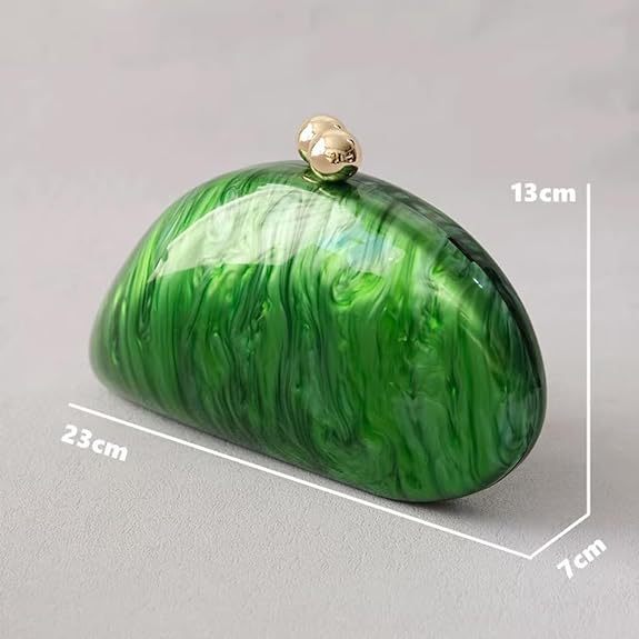 New Women's Cross-border Foreign Trade Dumpling Pressed Evening Shoulder Crossbody Wedding And Banquet Clutch, Chain_voghion.com