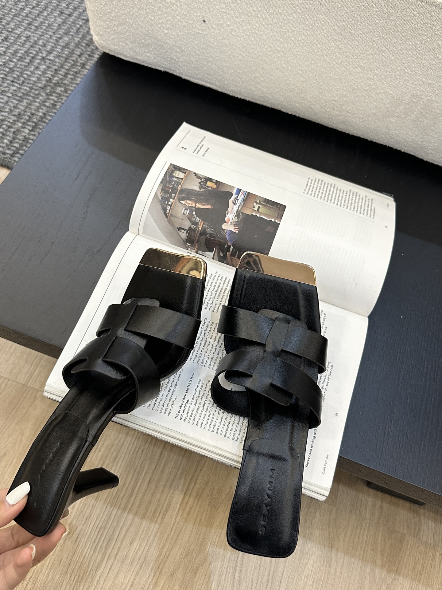 Women's Braided High Heel Sandals With Buckle For Summer Style_voghion.com