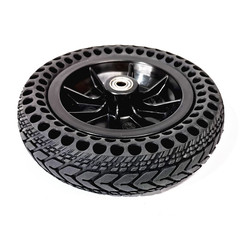 8寸威之群互幫貝珍電動輪椅免充氣輪胎 200x50蜂窩實心輪胎前總成