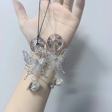 【天官平安扣】百无禁忌手机链挂件钥匙扣宫铃银碟配饰花城怜