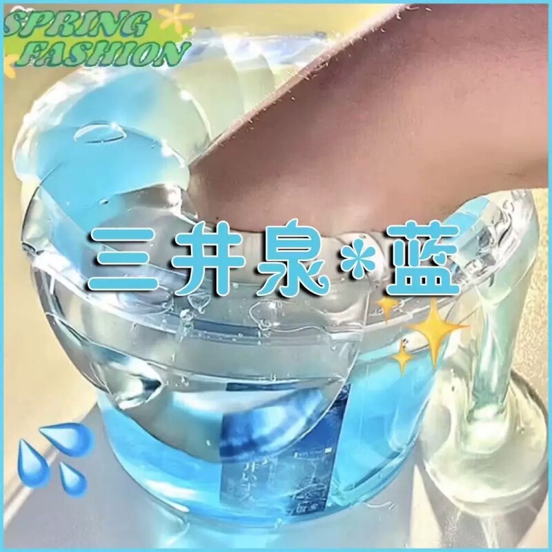 Big Slime Fascia Fake Water Mitsui Spring High-Value Internet Celebrity Same Style Large Bucket Slime Foaming Glue for Children