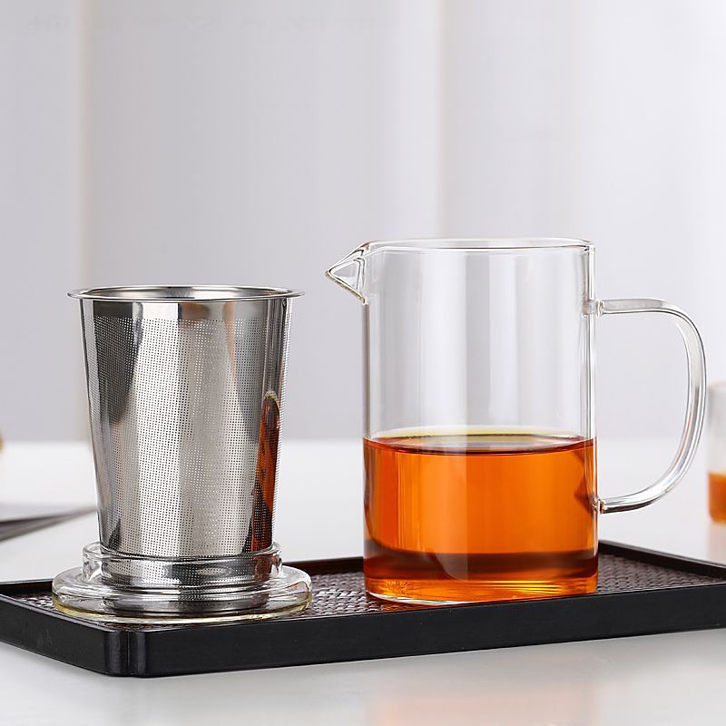 玻璃茶壶飘逸杯公道杯功夫茶壶茶水分离泡茶杯带过滤花茶杯热销
