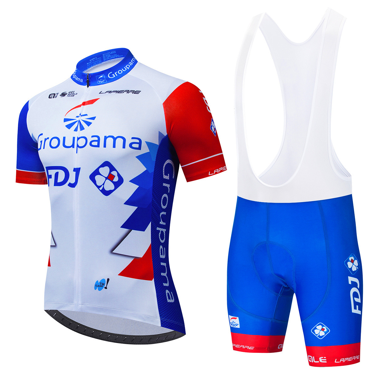 2021 nueva versión del equipo ropa de ciclismo manga corta traje los hombres y las mujeres bicicleta montaña ropa al por mayor disponible