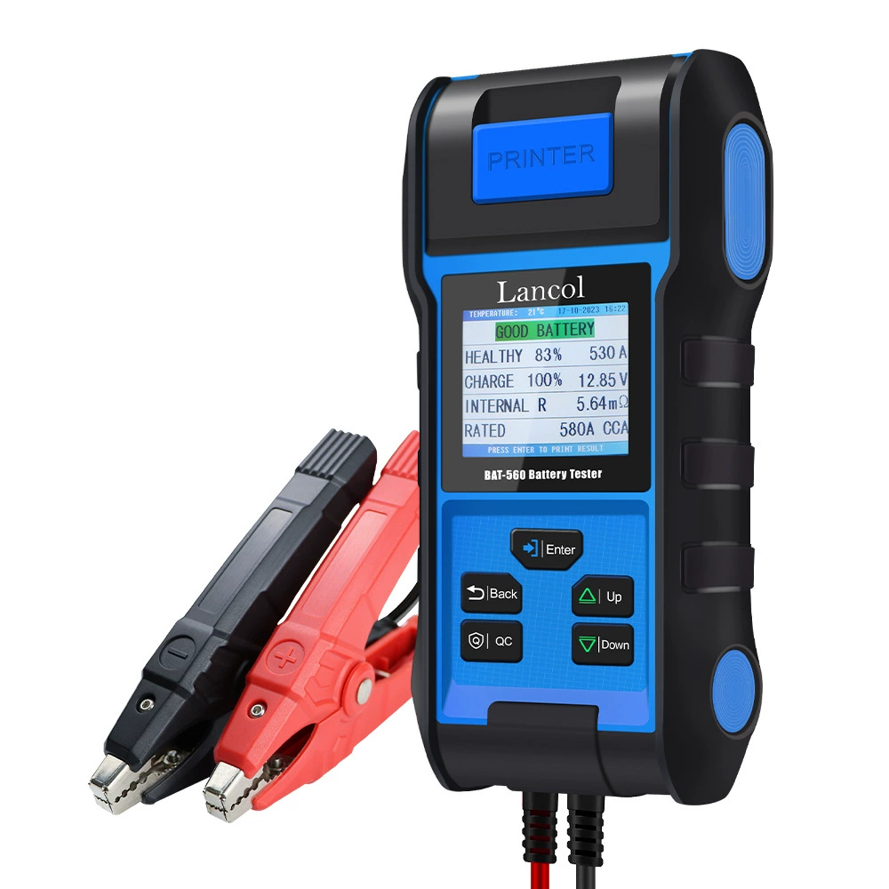 Тестер автомобильного аккумулятора 12 В Тестер автомобильного аккумулятора BAT-560 Тестер срока службы автомобильного аккумулятора