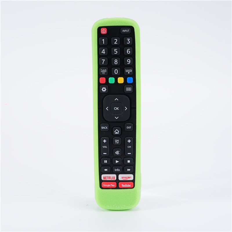 海信テレビen2bi27h/en2bf27hリモコンのシリカゲル保護カバーを適用して手触りの良いシリカゲルを厚くする|undefined