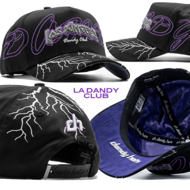 Tendencia transfronteriza hip hop Dandy Dandy sombrero con letras de diamante sombrero de pato doblado a lo largo del sombrero de béisbol image 35