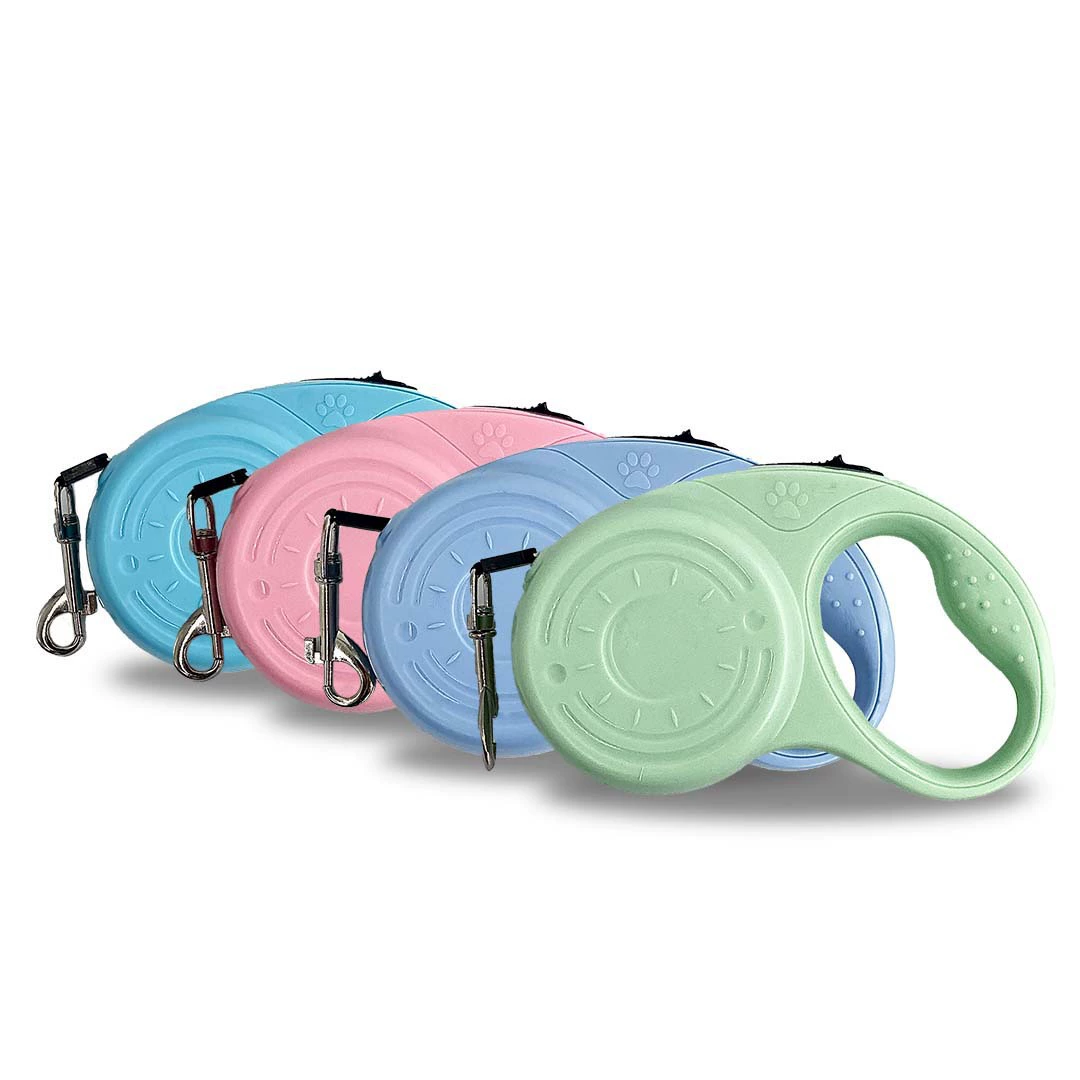 Amazon Новый поводок для собак оптом автоматический выдвижной поводок для домашних животных открытый поводок для собак с одним кнопочным управлением