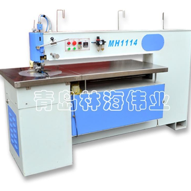 厂家批发木业缝皮机 可调速单板拼缝机 木皮拼接机