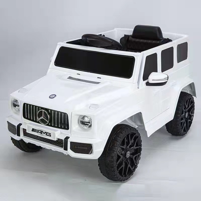 Vehículo eléctrico para niños Mercedes-Benz Big G, vehículo de control remoto, vehículo todoterreno de cuatro ruedas, cochecito de oscilación de cuatro ruedas para niños