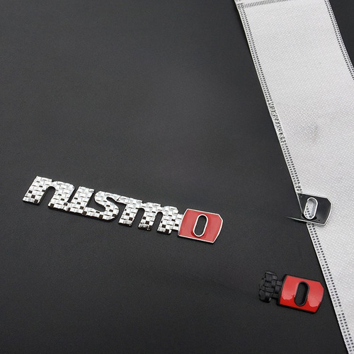Applicable to Tianlai Xuan Yi Qidada Qijun NISMO car sticker side mark 3D personalized metal grille mark 
